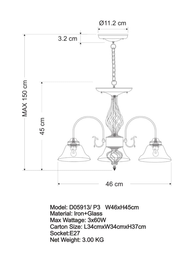 GENEVA D05913 P3 Pendant