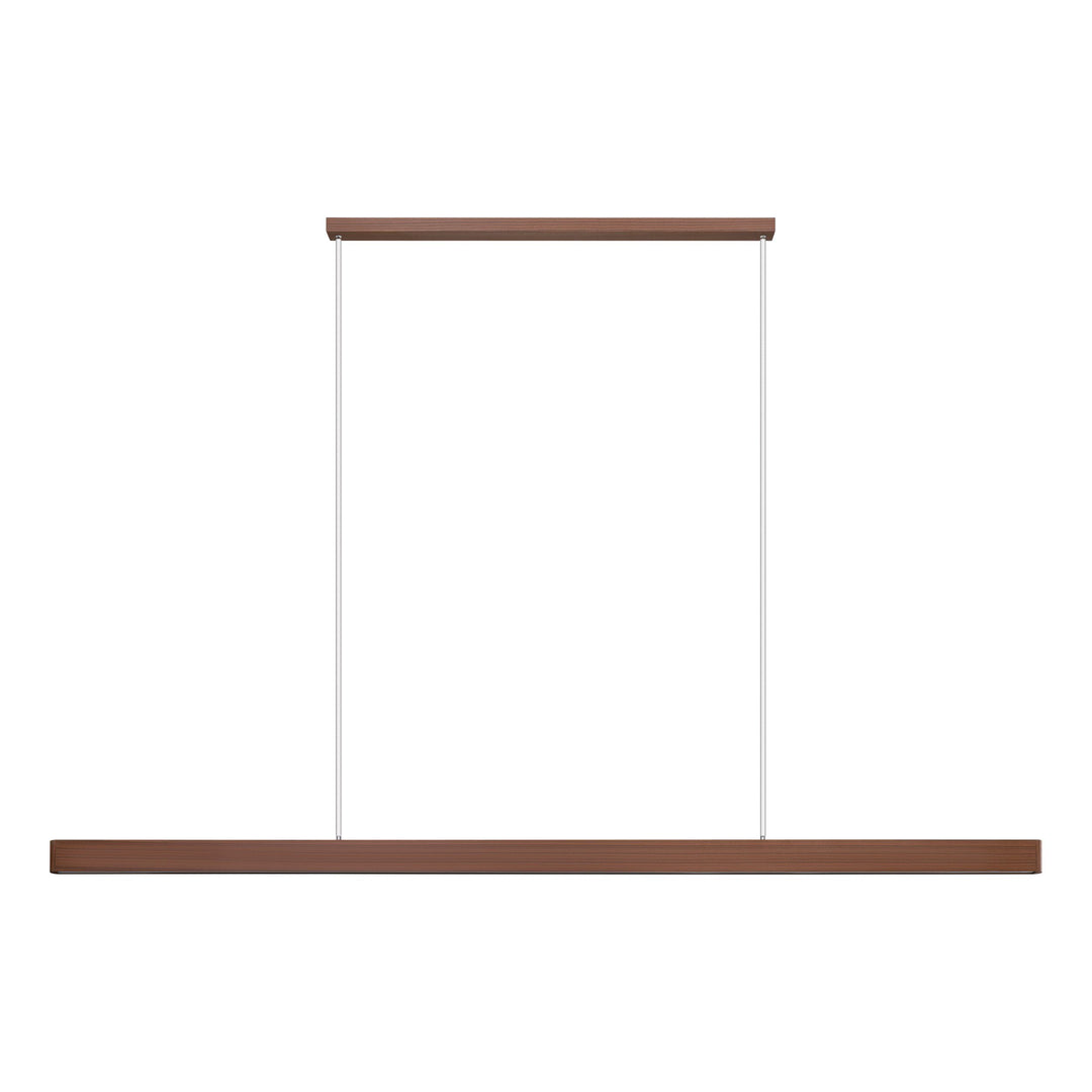 CLIMENE 3 LED pendant Walnut 2400mm Pendant