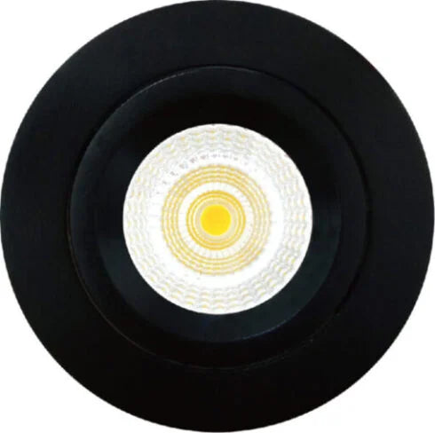 PHL10D Dome Five Colours BLACK Downlight
