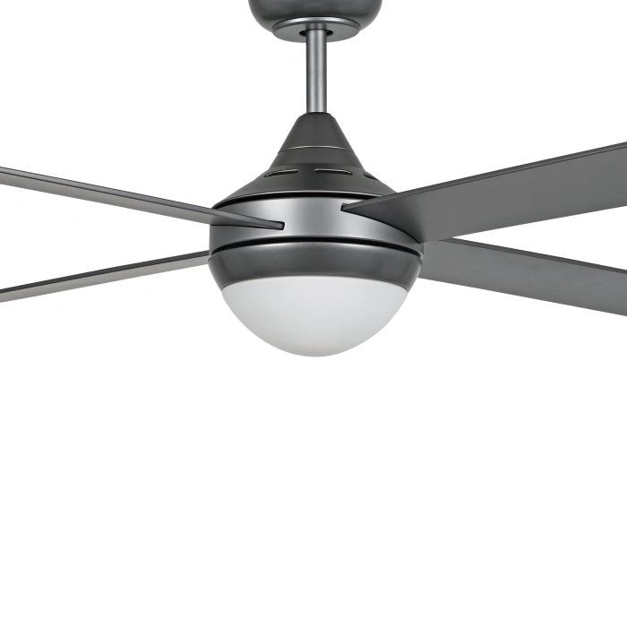 EGLO STRADBROKE 52 DC ceiling fan with E27 light TITANIUM Ceiling Fan