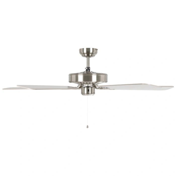 EGLO WAIKIKI 52 AC ceiling fan LIGHT OAK/SATIN NICKEL Ceiling Fan