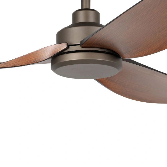 EGLO TORQUAY 56 DC ceiling fan RED BROWN WOOD OPTICS Ceiling Fan