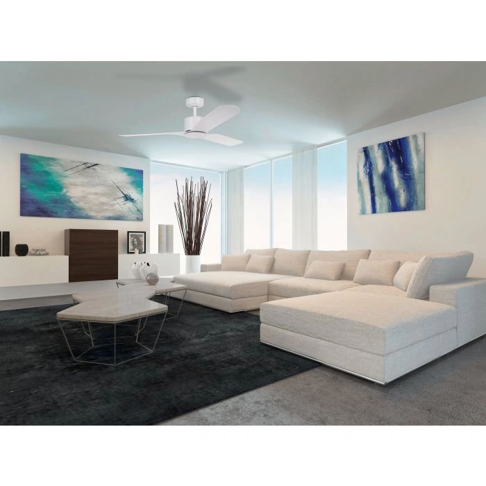 EGLO ILUKA 52 DC ceiling fan MATTE WHITE Ceiling Fan