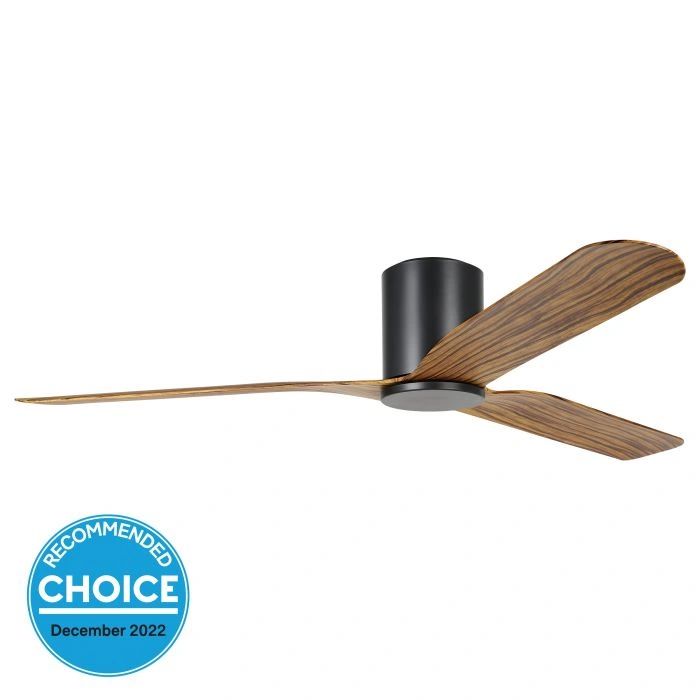 EGLO ILUKA 60 DC hugger ceiling fan BROWN RUSTIC Ceiling Fan