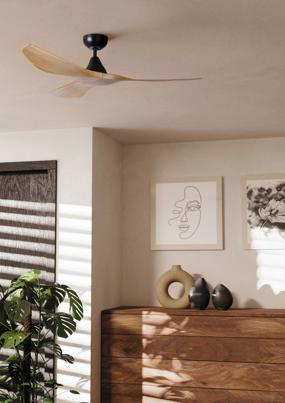 EGLO SURF 52 DC ceiling fan BURMESE TEAK Ceiling Fan