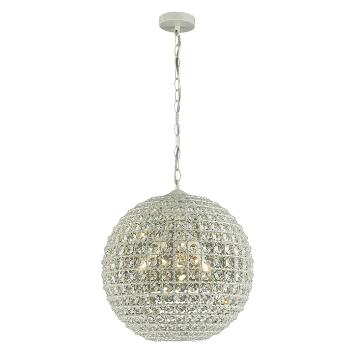 Evertop Crystal Sphere Pendant Large E14 Pendant