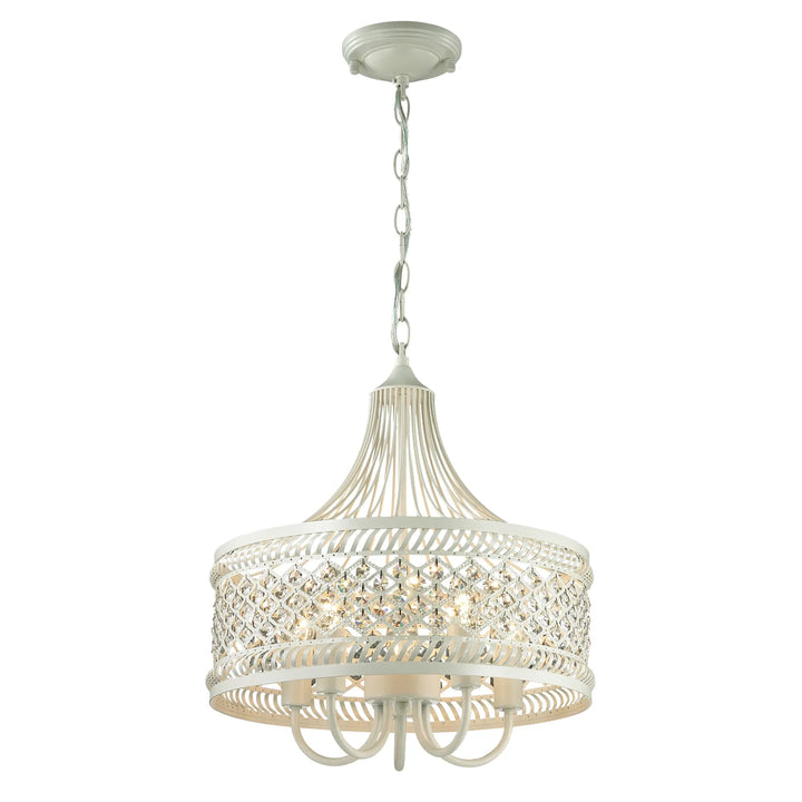 White Evertop Chandelier Pendant Large E14 Pendant