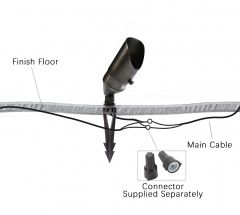 Brass Directional Spike light PSL2700WB Spike light