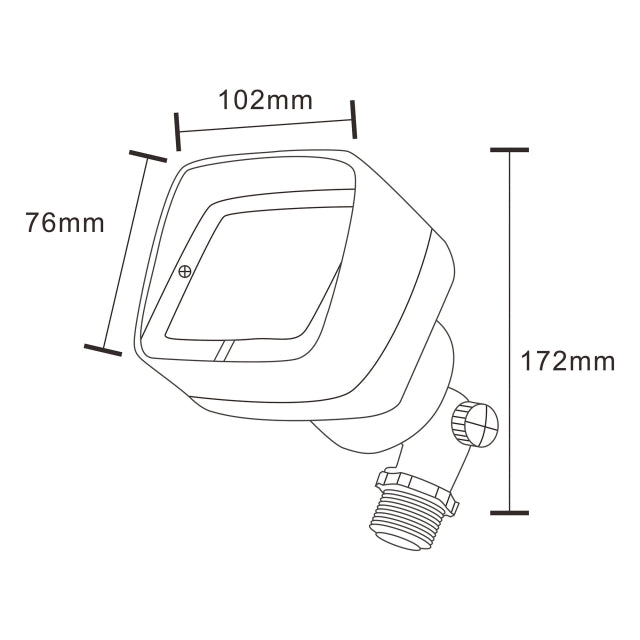 Aluminum Area Flood PFL1300 Path lights