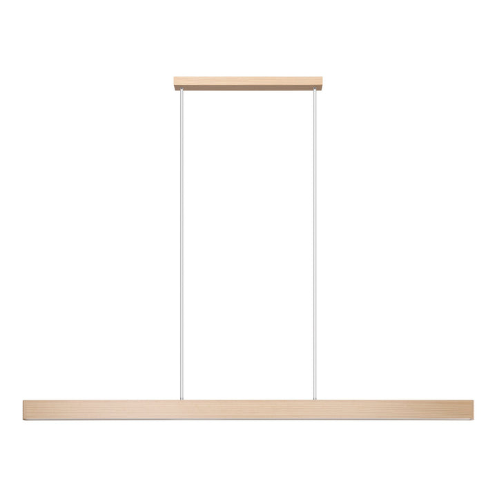 CLIMENE 3 LED pendant Oak 1800mm Pendant