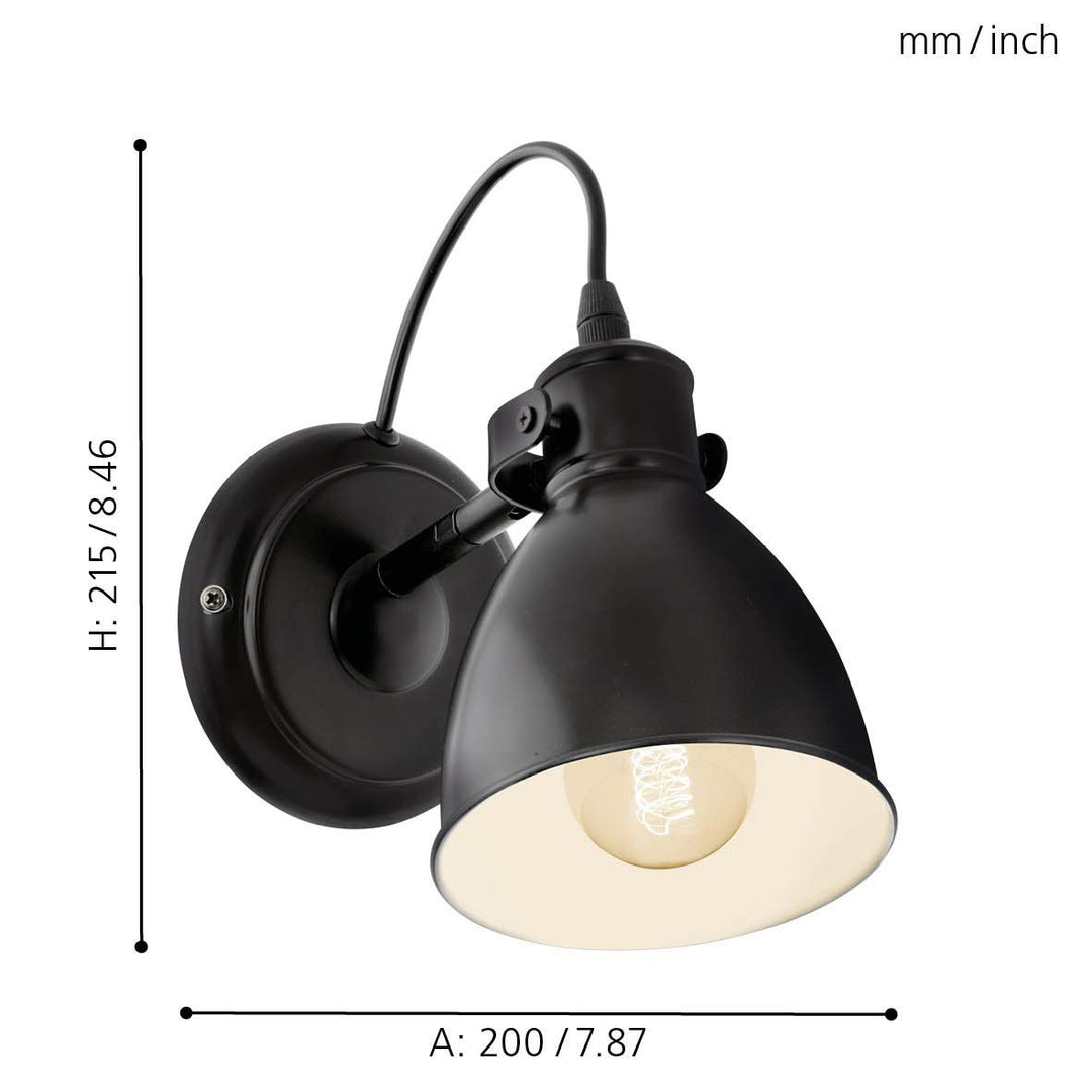 PRIDDY wall light WALL LIGHT