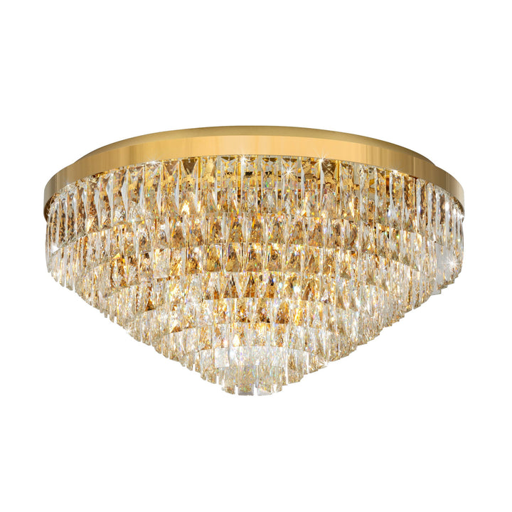 VALPARAISO 1 ceiling light Brass 780mm CTC