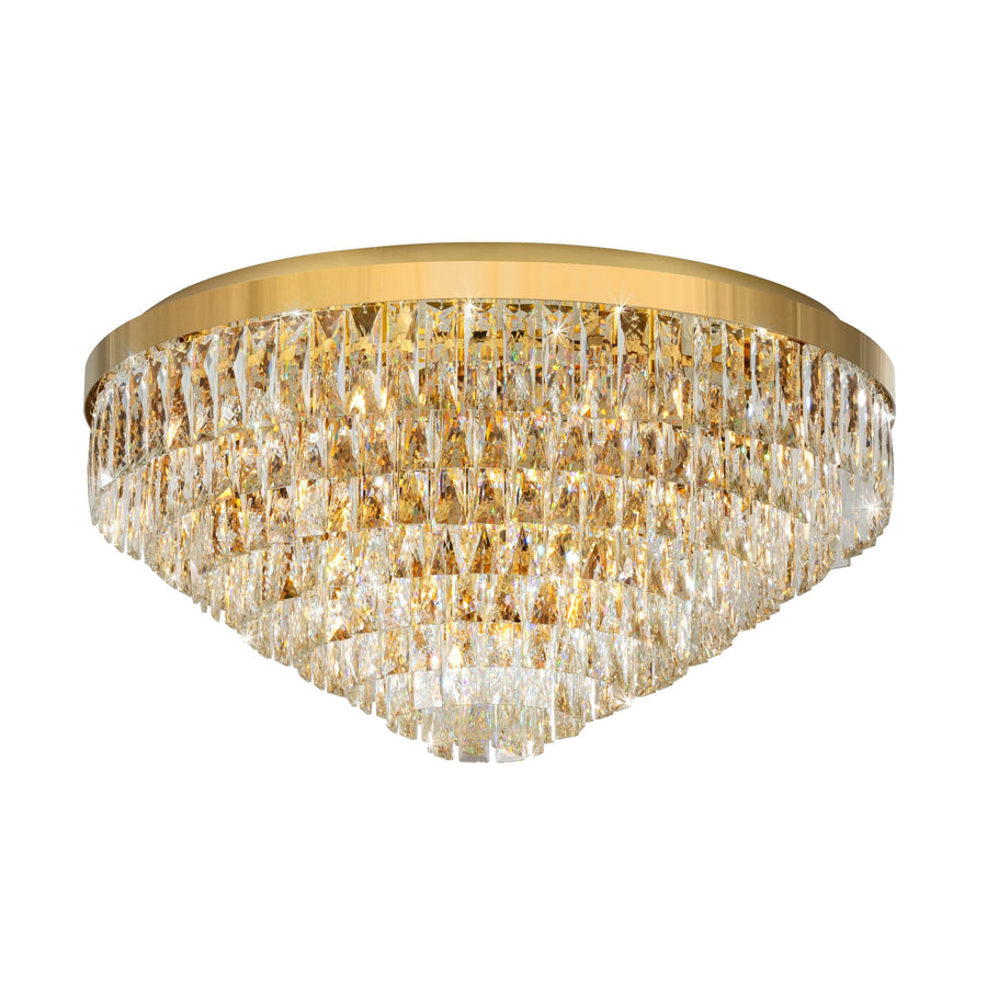 VALPARAISO 1 ceiling light Brass 780mm CTC