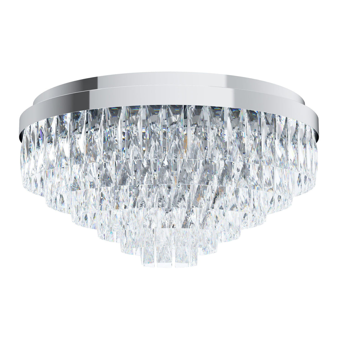 VALPARAISO 1 ceiling light Chrome 580mm CTC