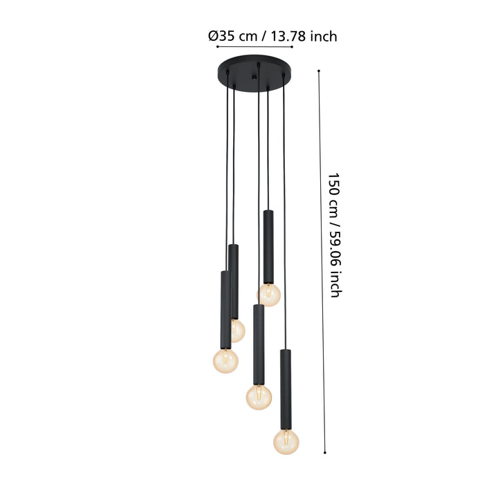 CORTENOVA 5 lights pendant light Pendant