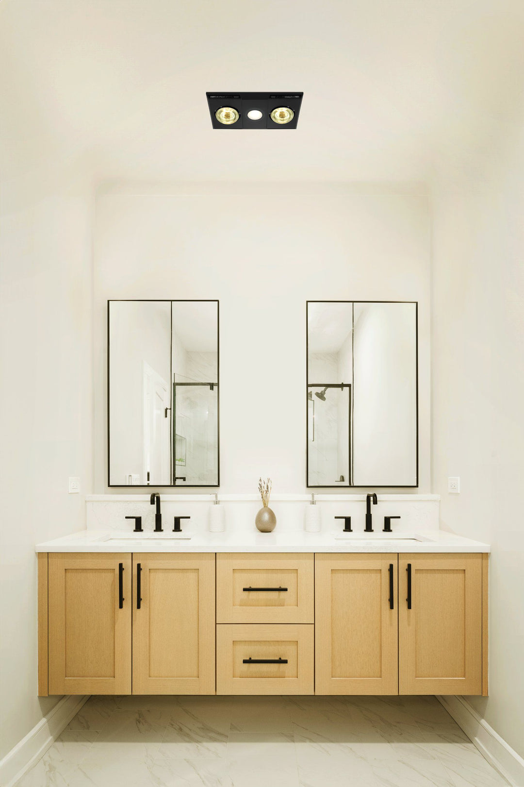 HEATFLOW bathroom fan & light Exhuast Fan
