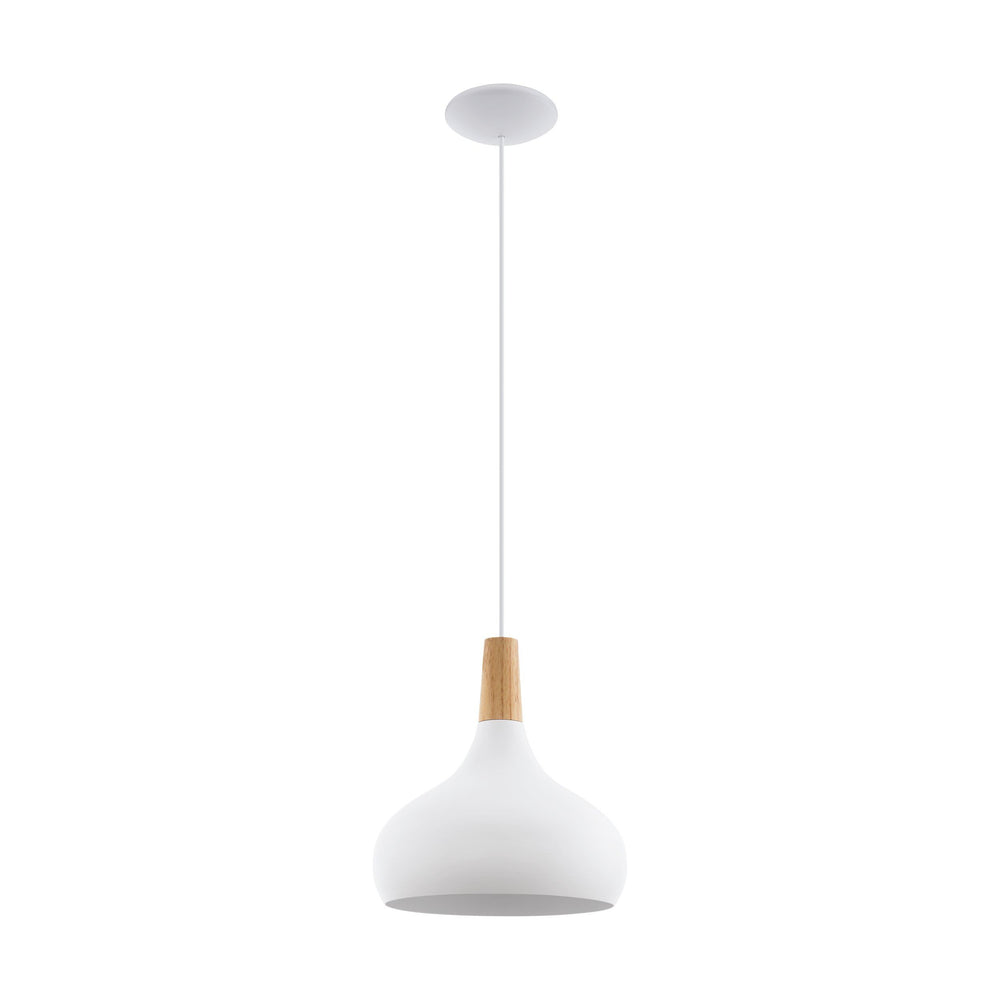 SABINAR pendant black 280mm White Pendant