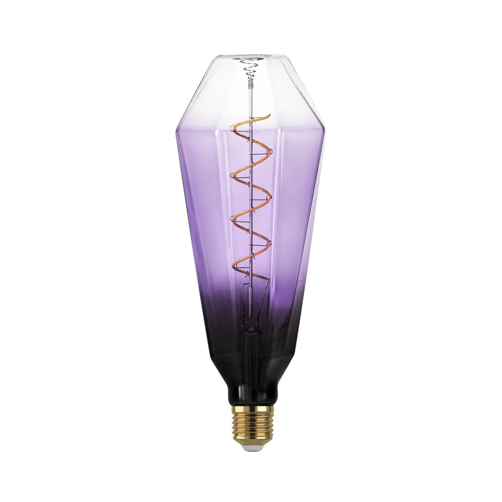 4W E27 LED T90 globe grey Purple GLOBES