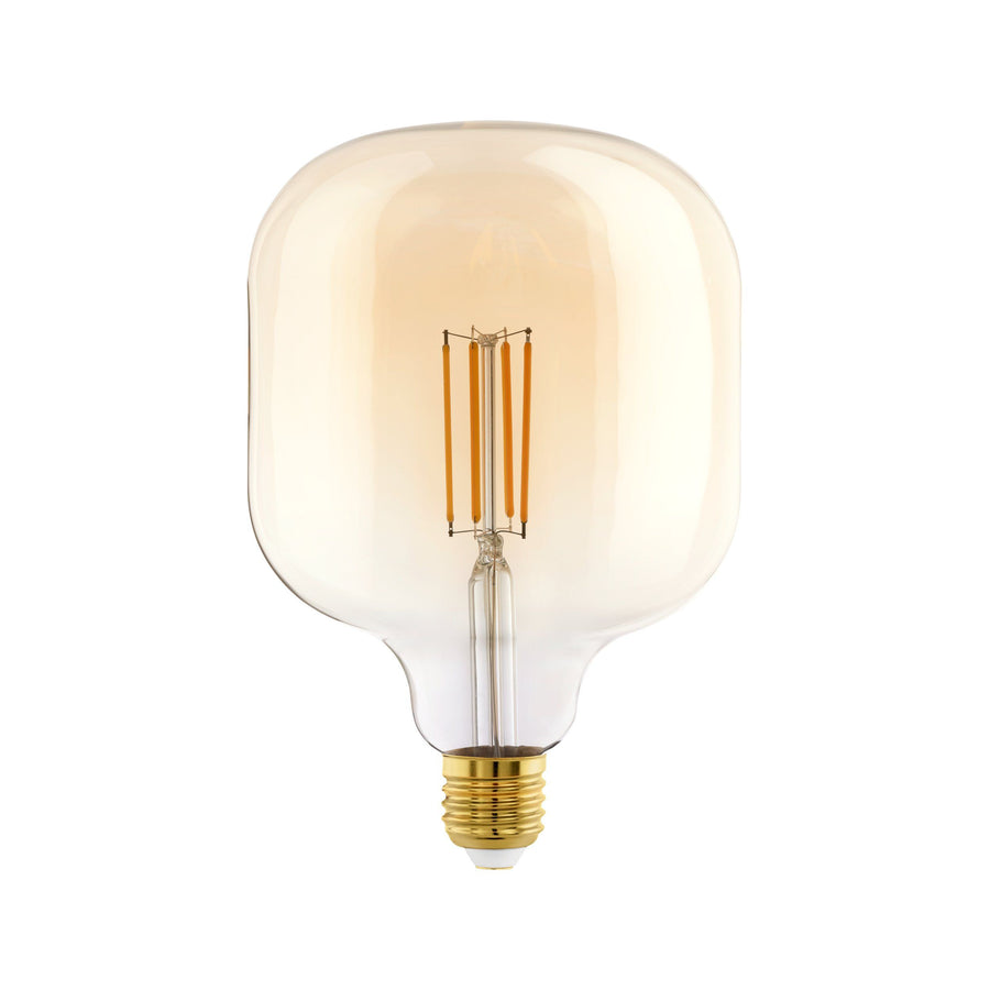 4.5W E27 LED T125 globe amber GLOBES