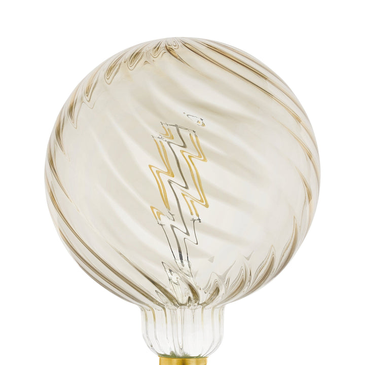 2.5W E27 LED G150 globe amber pattern GLOBES