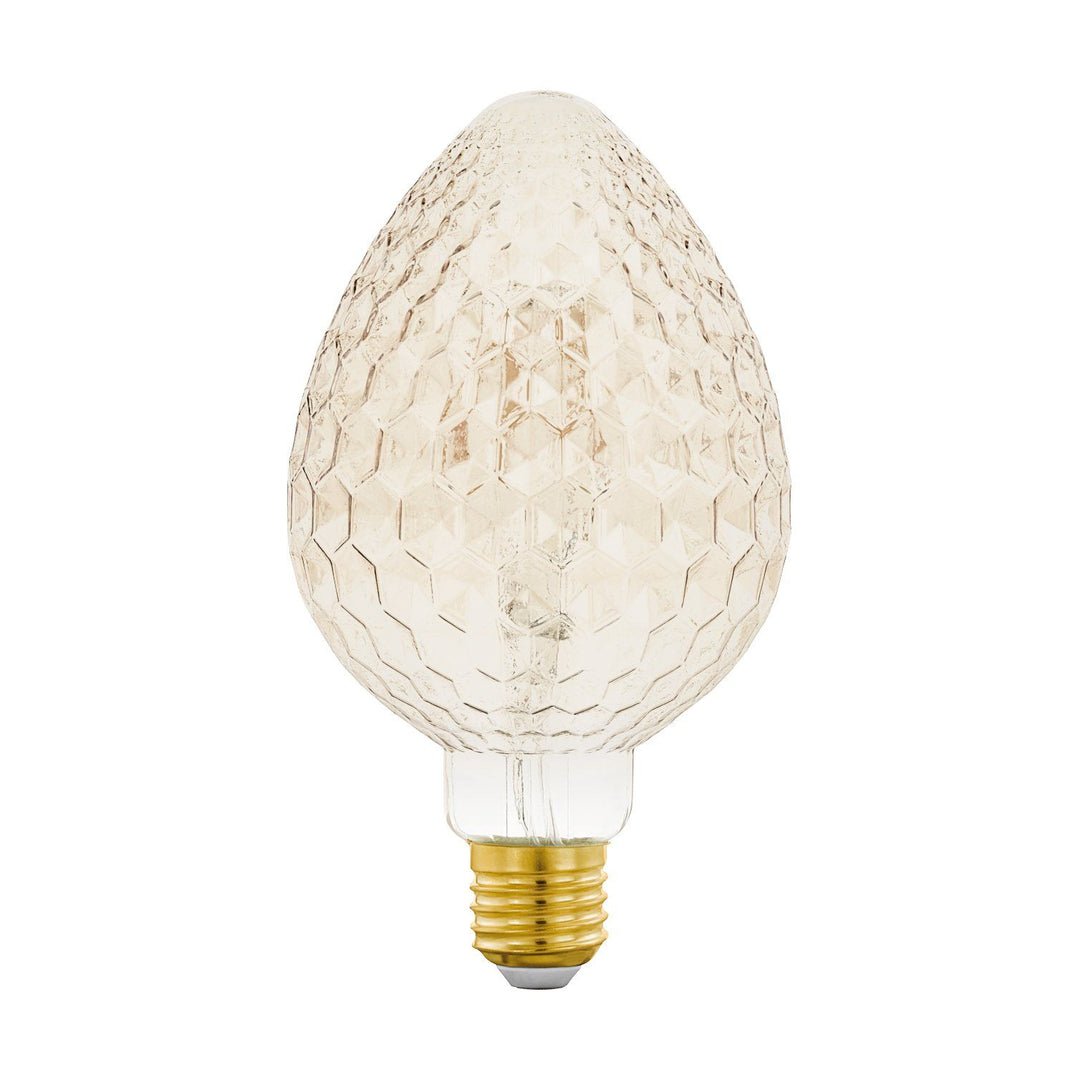 2.5W E27 LED B95 globe amber pattern