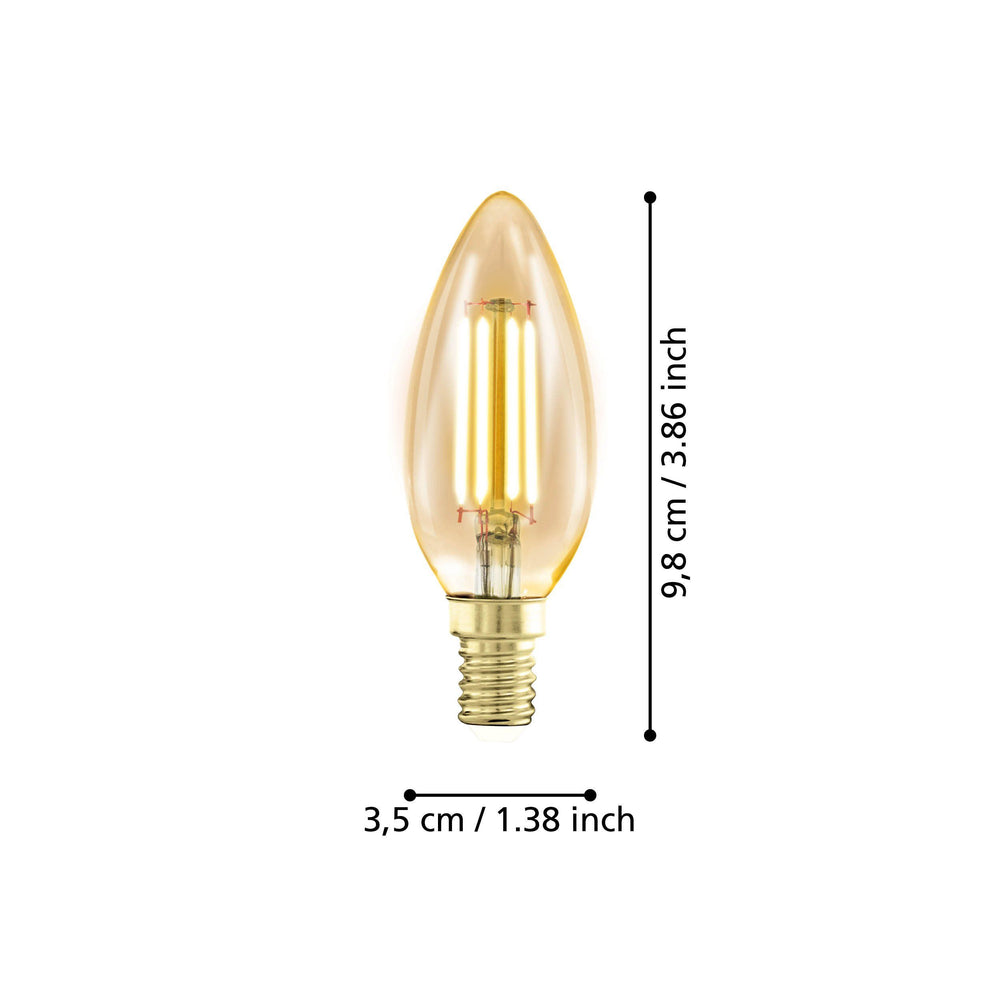 4W E14 LED candle golden age GLOBES