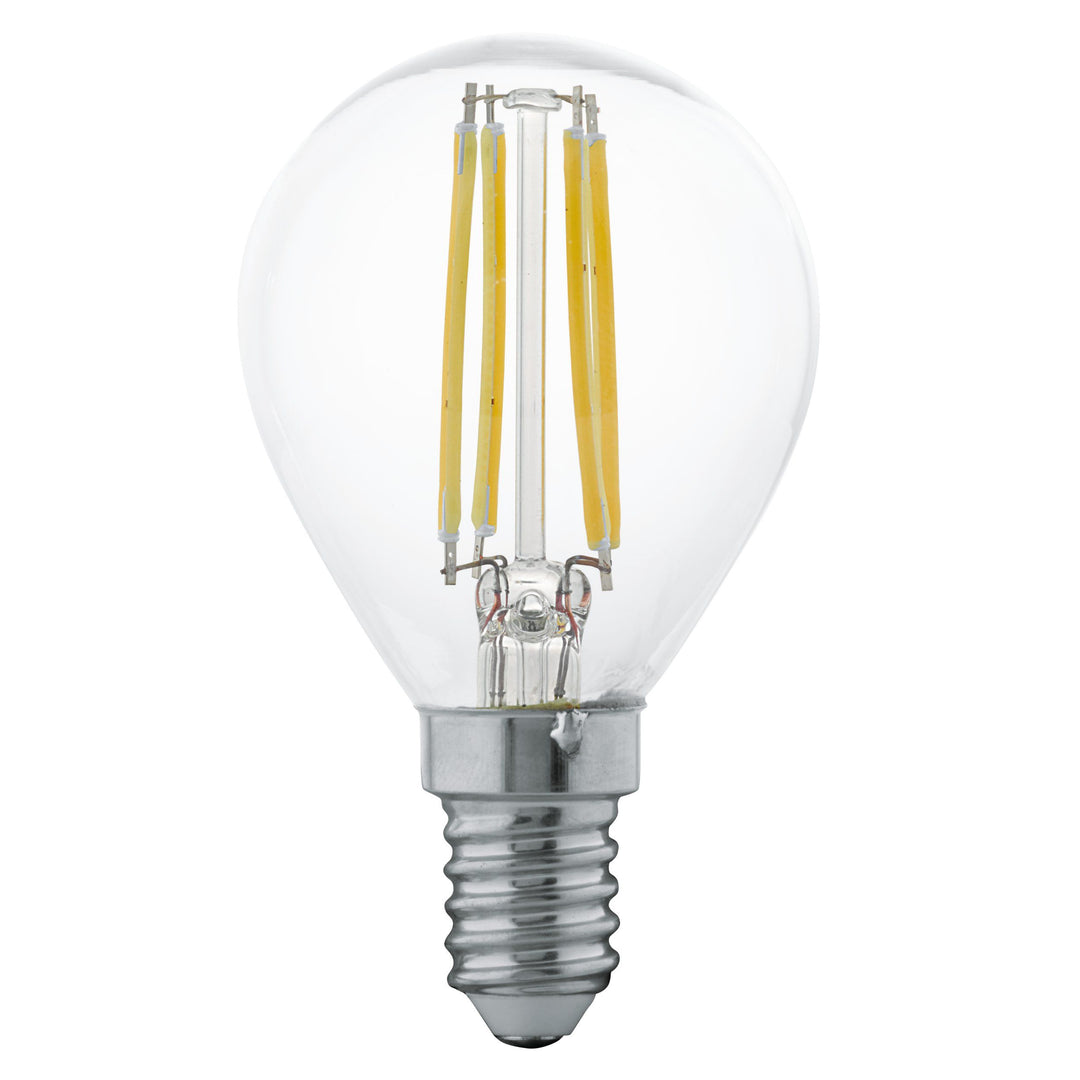 4W E14 LED warm white globe clear GLOBES