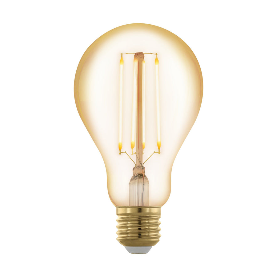 4.5W E27 LED A75 globe amber GLOBES