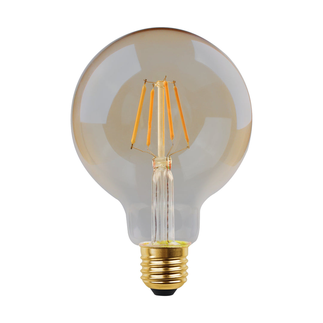 4.5W E27 LED G95 globe amber GLOBES