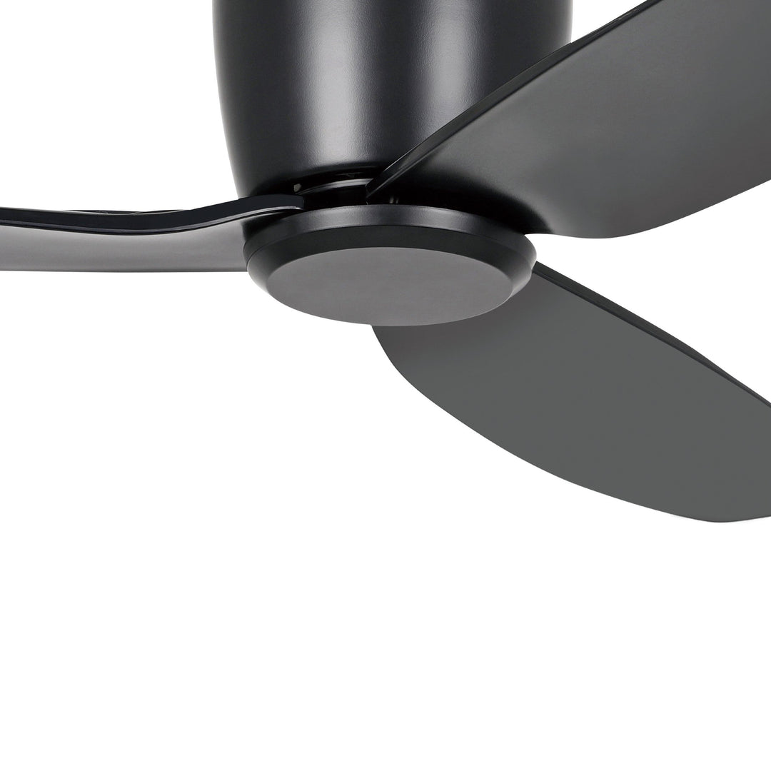 SEACLIFF 44 DC hugger ceiling fan-Matte Black Ceiling Fan