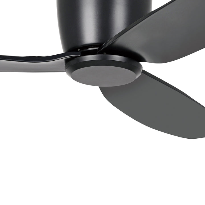 SEACLIFF 44 DC hugger ceiling fan-Matte Black Ceiling Fan