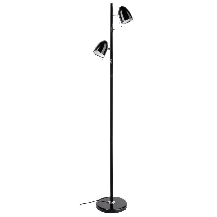 LARA 2L floor lamp Black Floor Lamp