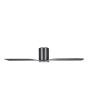 EGLO ILUKA 52 DC hugger ceiling fan with LED light BLACK MATT Celling Fan