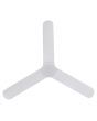 EGLO ILUKA 52 DC hugger ceiling fan with LED light MATTE WHITE Celling Fan