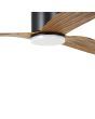 EGLO ILUKA 60 DC hugger ceiling fan with LED light BROWN RUSTIC Celling Fan
