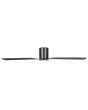 EGLO ILUKA 60 DC hugger ceiling fan with LED light MATTE BLACK Ceiling Fan