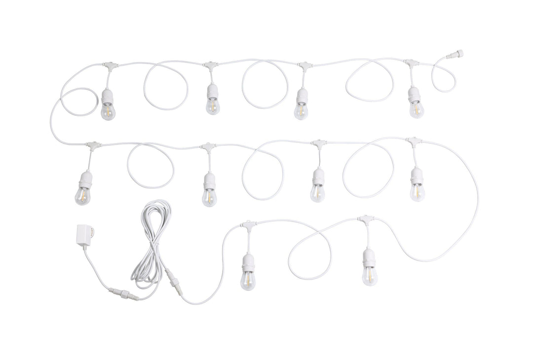 FESTOON 10 light LED kit white & warm white Festoon