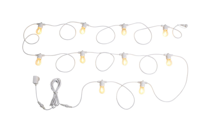 FESTOON 10 light LED kit white & warm white Fixed Festoon