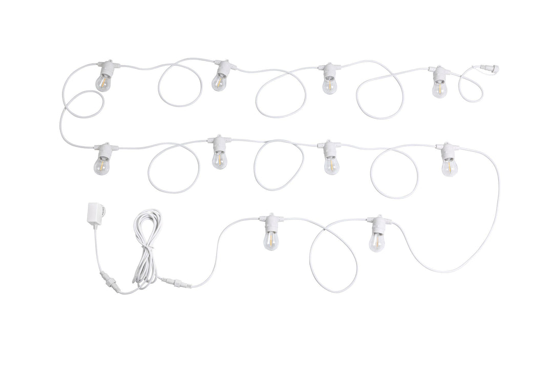 FESTOON 10 light LED kit white & warm white Festoon