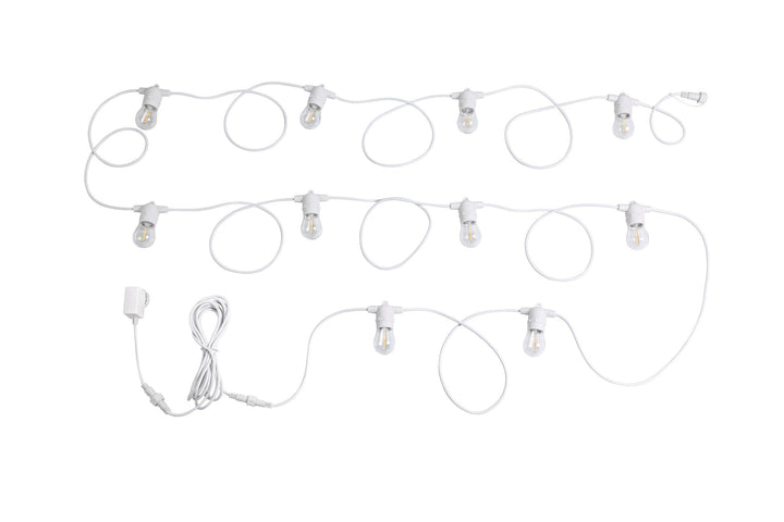 FESTOON 10 light LED kit white & warm white Festoon
