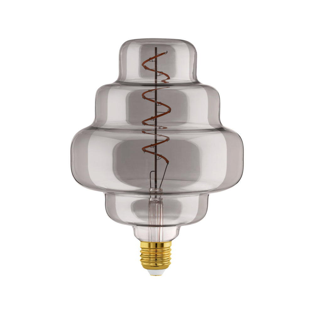 4W E27 LED OR150 globe black vapourised/Amber Black Vapourised GLOBES