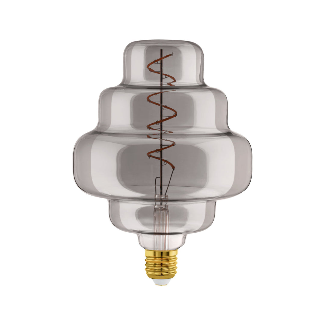 4W E27 LED OR150 globe black vapourised/Amber Black Vapourised GLOBES