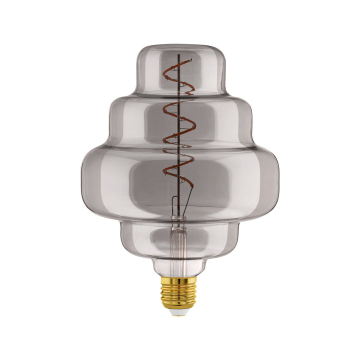 4W E27 LED OR150 globe black vapourised/Amber Black Vapourised GLOBES