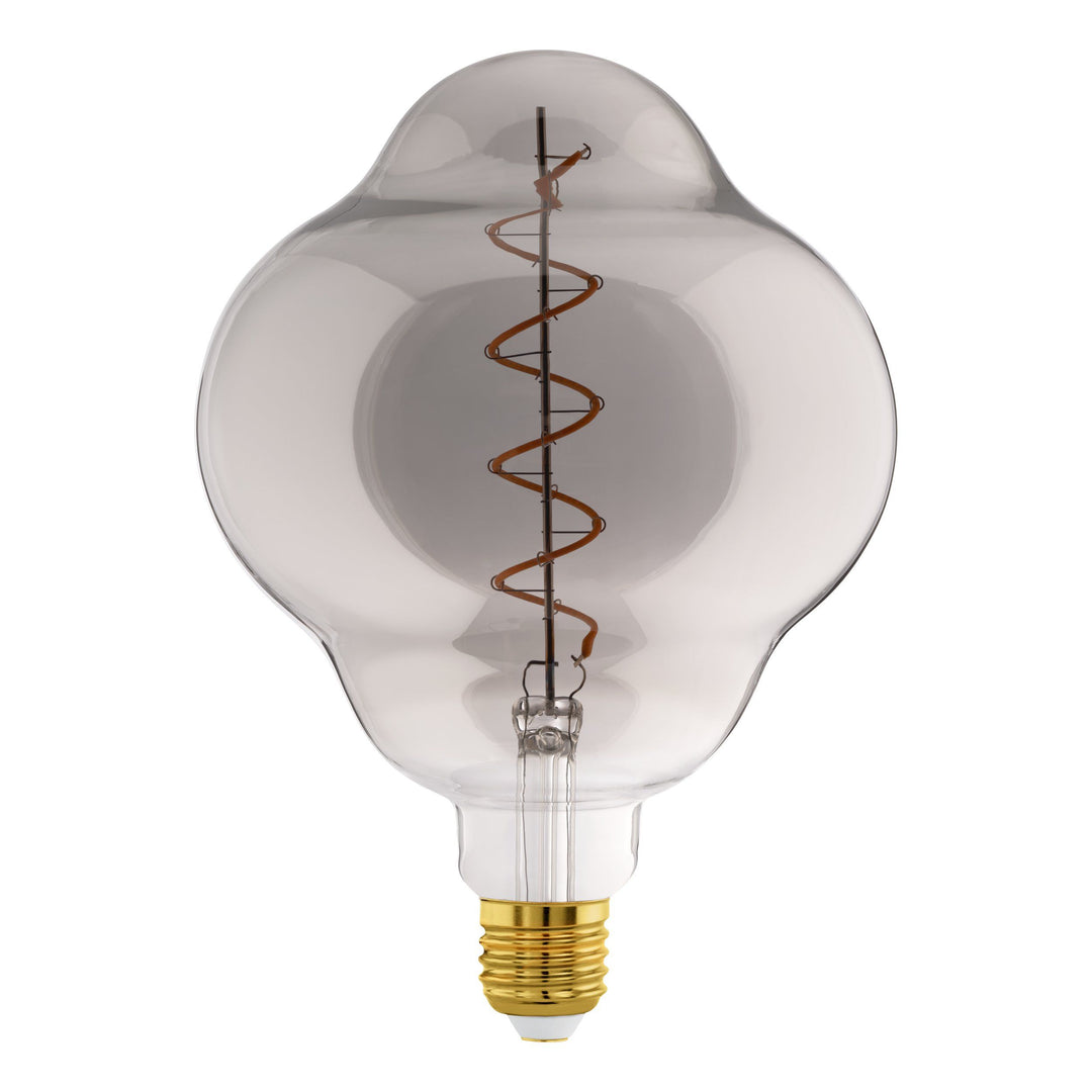 4W E27 LED CL150 globe amber/black vapourised small Black Vapourised GLOBES