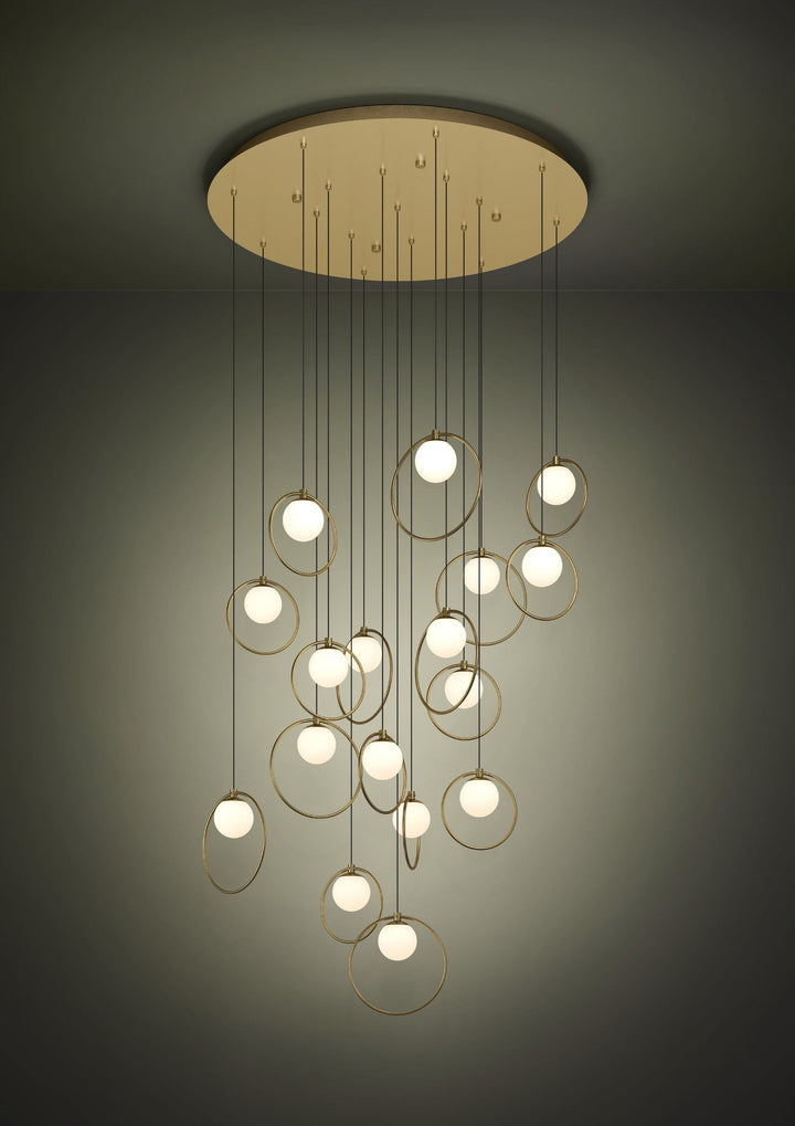 PORTOCOLOM 17 lights Round pendant light Pendant