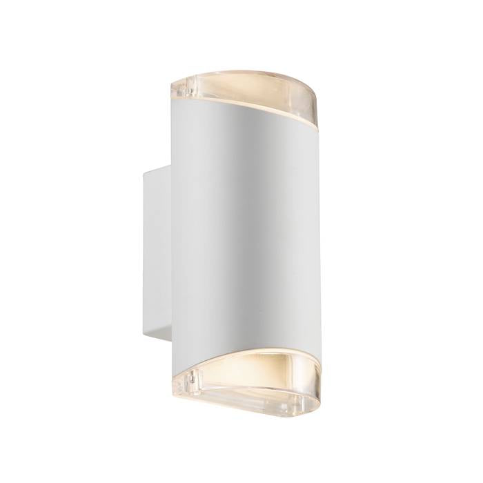 Arn Double | Wall Light | Black/white White WALL LIGHT