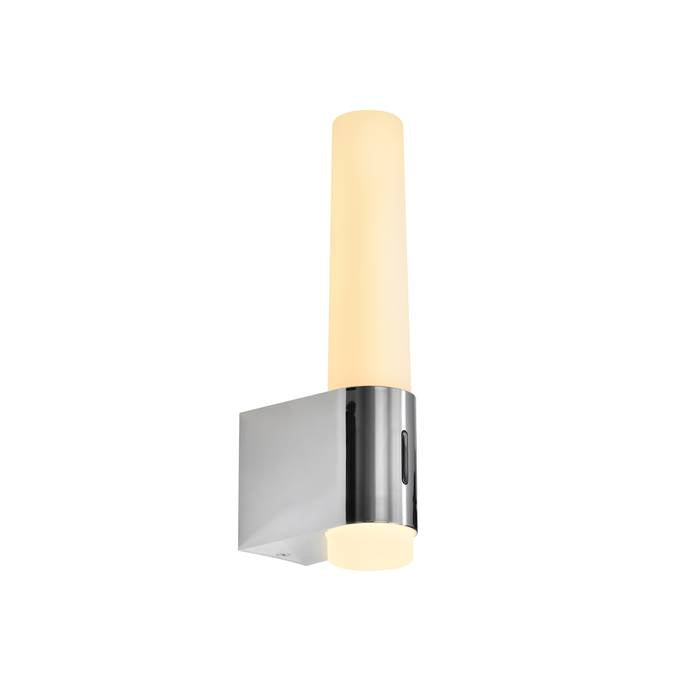 Helva Night Wall Light Chrome/White Chrome VANITY LIGHT