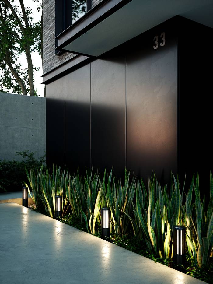 Aludra 45 Garden light Path lights