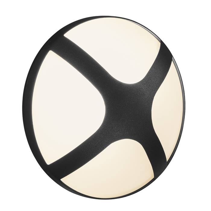 Cross | Wall Light | Black/Gold BUNKER