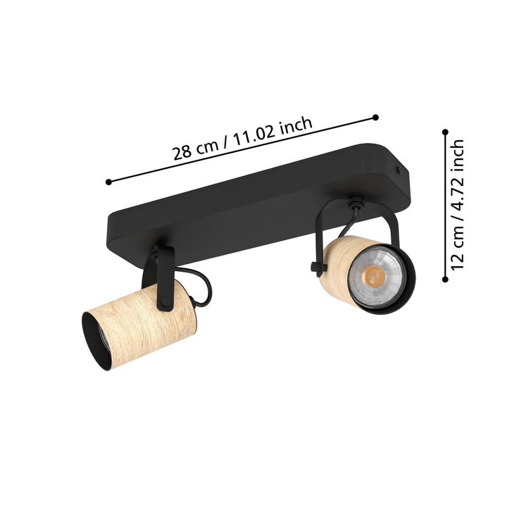 CAYUCA spot 2 lights Spotlight